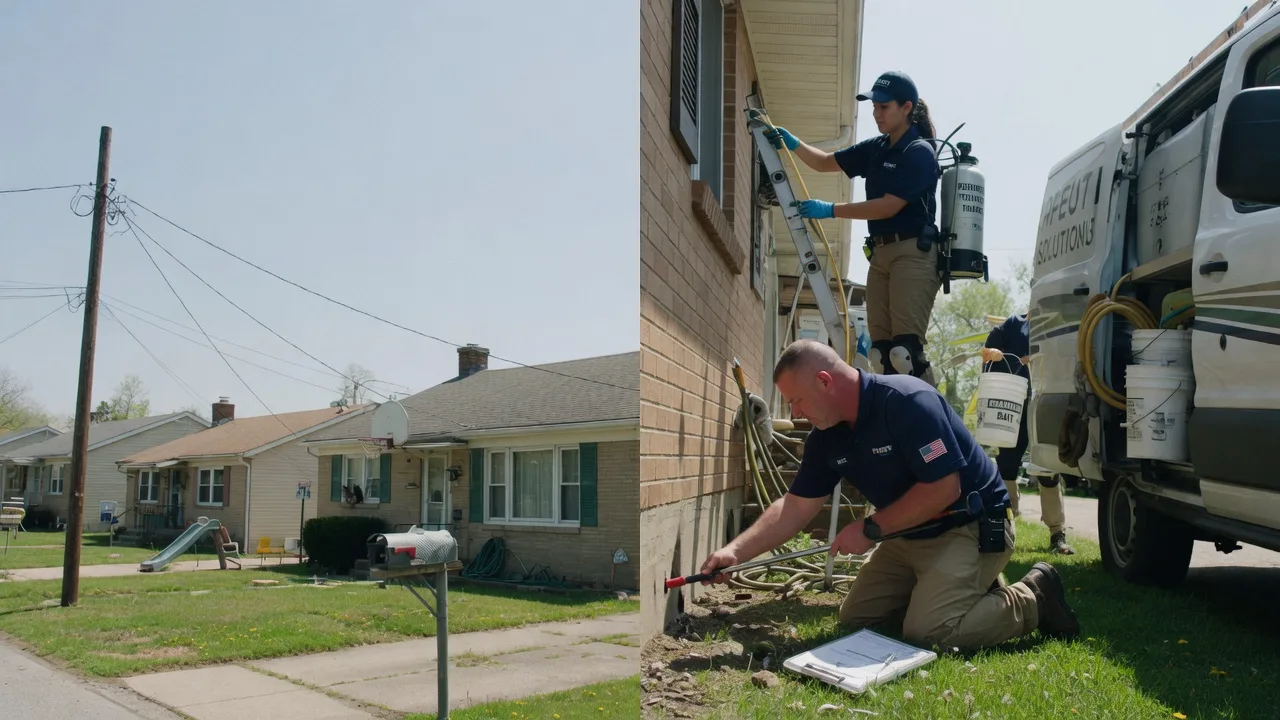 Pest Control Roach Exterminator in New Plymouth, OH near me